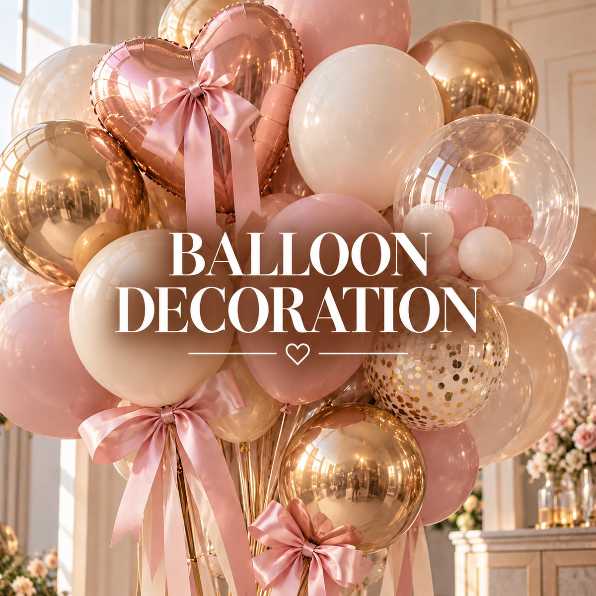 BALLOONS DECORATION
