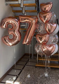 Rose Gold Birthday Balloon Bundle #019