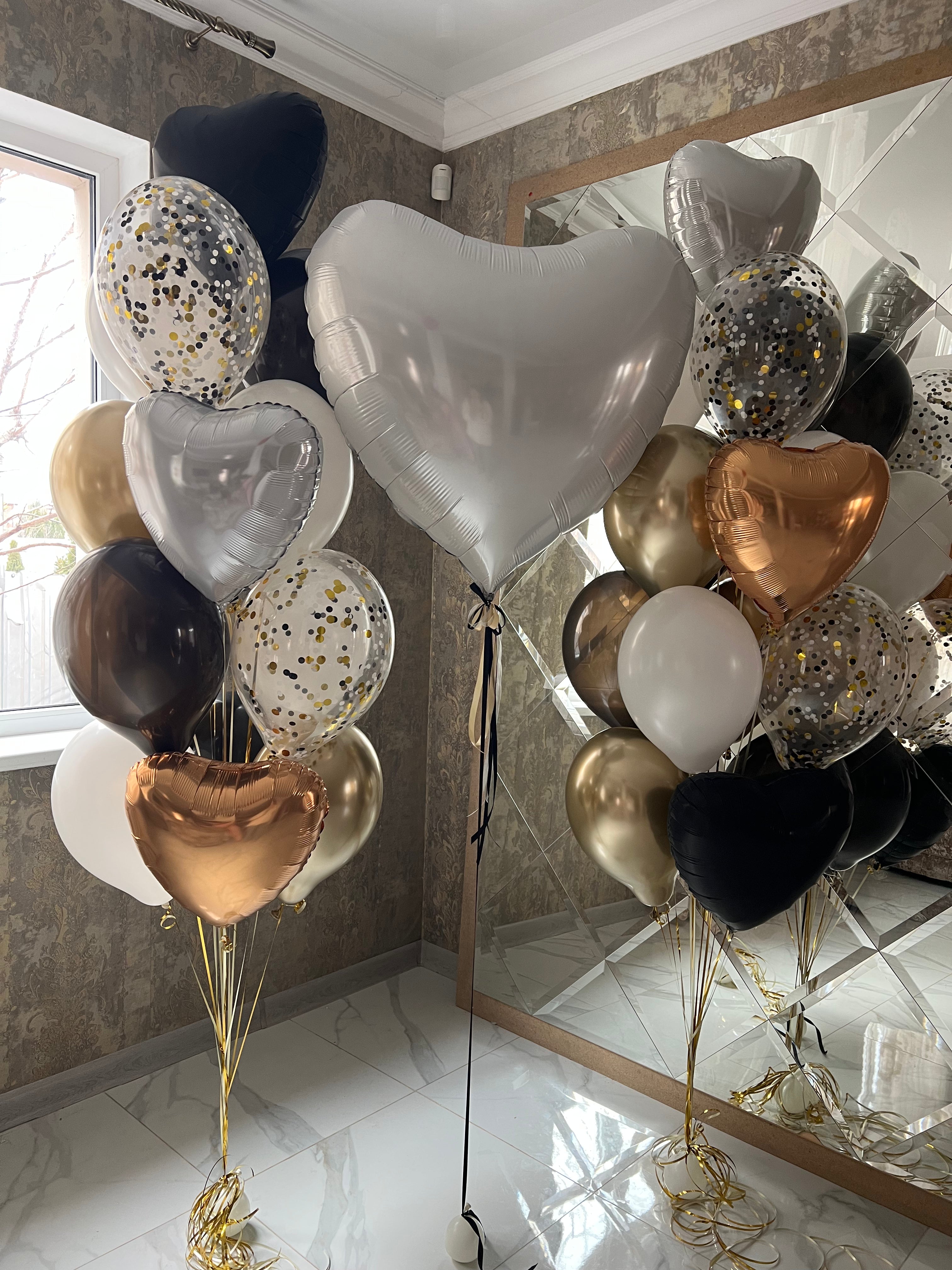 Luxury Heart Balloon Bouquet #033