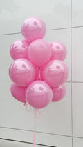 Pink Glass & Matte Balloons set #021