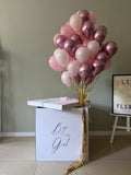 Gender Reveal Balloon Box Package #001G